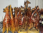Wooden Crafted Giraffe